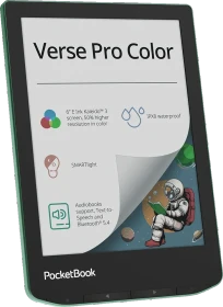 PocketBook Verse Pro Color, Sage Glow, 16GB Flash