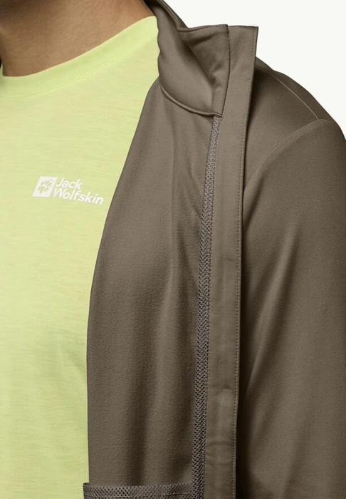 Jack Wolfskin Prelight FZ Jacke cold coffee (Herren)