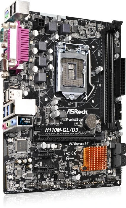 ASRock H110M-GL/D3 (Intel 1151)
