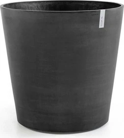 Ecopots Kunststoff-Topf Amsterdam Wheels 60cm dark grey