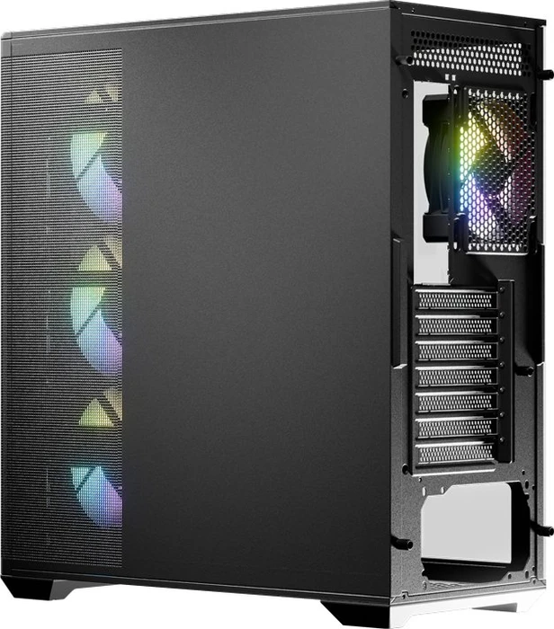 LC-Power Gaming 811B Meshwork_XL Dark, schwarz, Glasfenster