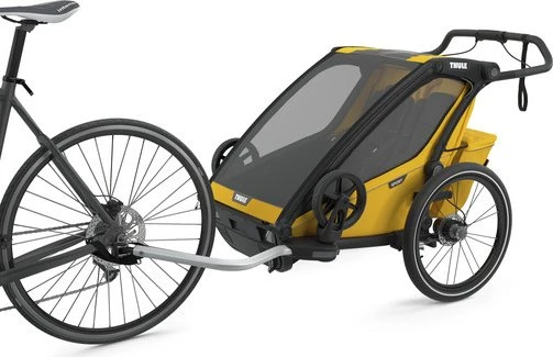 Thule Chariot Sport 2 2021 Fahrradanhänger black/spectra yellow