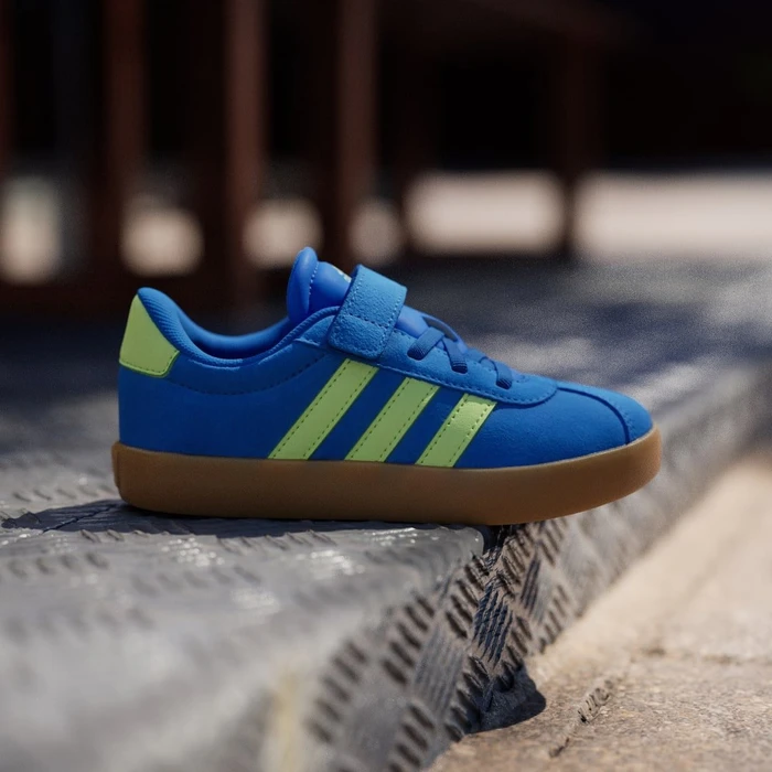 adidas VL Court 3.0 bright royal/pulse lime/gum (Junior)