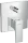 Hansgrohe Metropol Wannenmischerarmatur Unterputz mit Hebelgriff für iBox universal chrom (32545000)