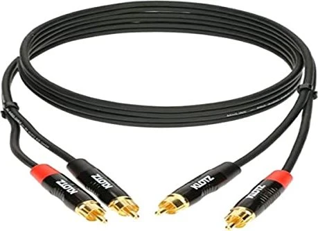 Klotz MiniLink 3 Twin RCA 0.9m