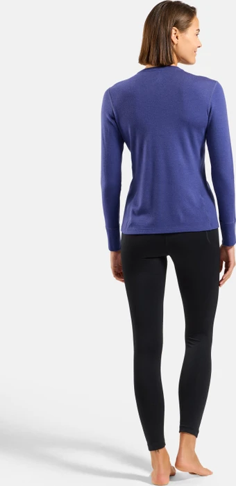 Odlo Natural Merino 260 Baselayer Funktionsshirt langarm skipper blue (Damen)