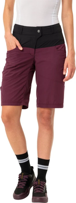 Vaude Qimsa Shorts Fahrradhose kurz cassis (Damen)