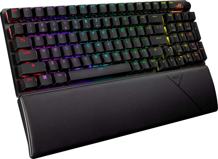 ASUS ROG Strix Scope II 96 Wireless, PBT, hot-swap, ROG NX SNOW, USB/Bluetooth, DE