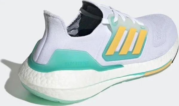 adidas Ultraboost 22 cloud white/flash orange/mint rush (Herren)