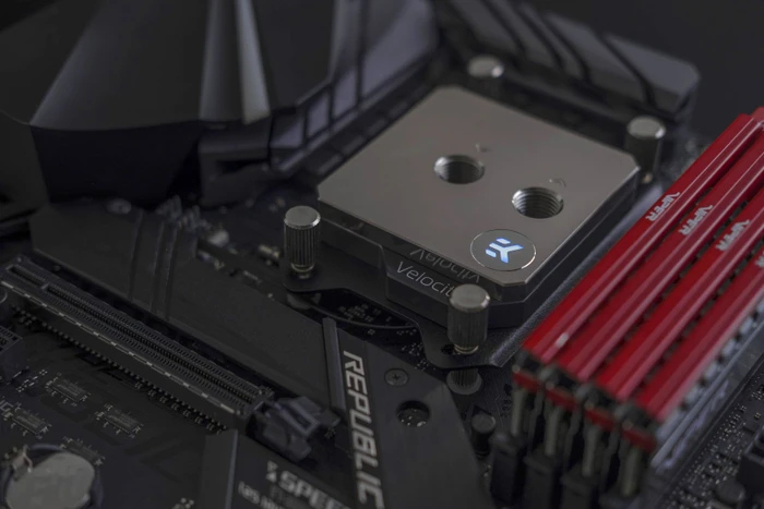 EK Water Blocks Quantum Line EK-Quantum Velocity D-RGB AMD, Full Nickel