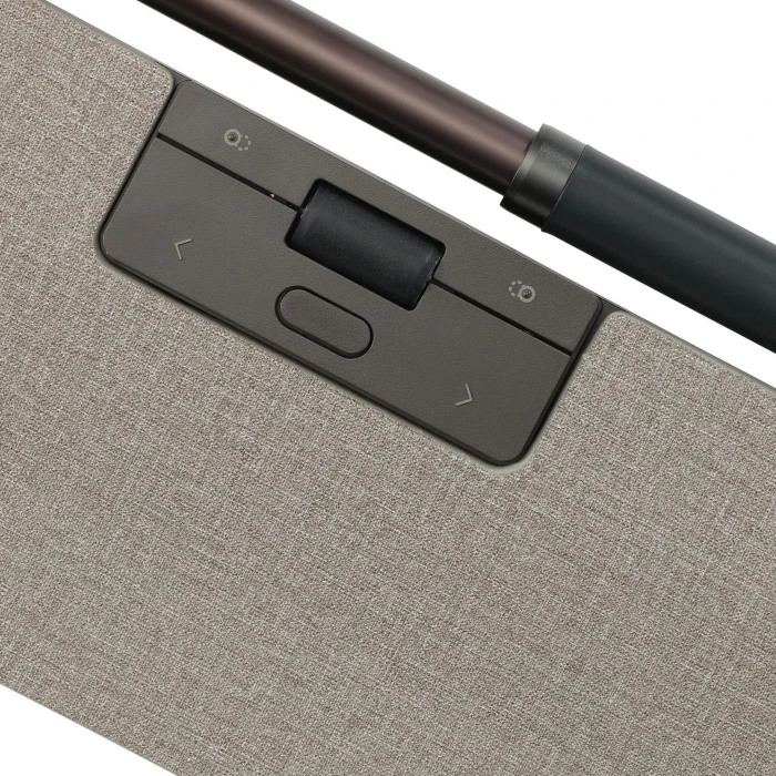 Contour Design RollerMouse Pro Wireless Regular Wrist, Stoff hellgrau, USB/Bluetooth