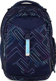 Satch Match Purple Laser Schulrucksack