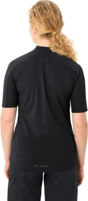 Vaude Qimsa Pro HZ Trikot kurzarm schwarz (Damen)