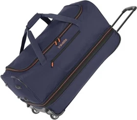 Travelite Basics Rollenreisetasche L erweiterbar marine