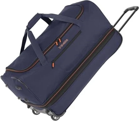 Travelite Basics Rollenreisetasche L erweiterbar marine