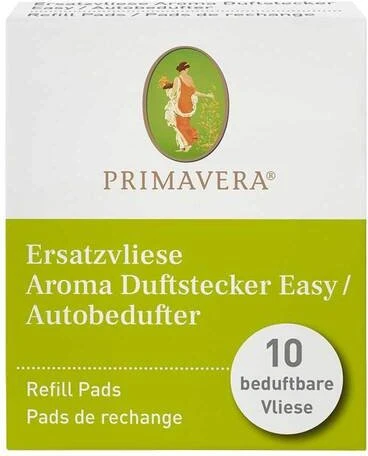 Primavera Duftstecker Easy/Autobedufter Ersatzfilter Refill, 10 Stück