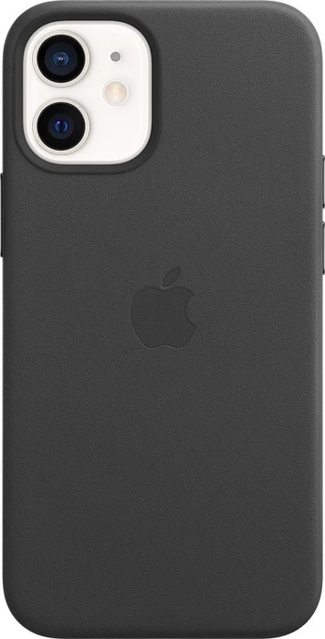 Apple Leder Case mit MagSafe für iPhone 12 Mini schwarz