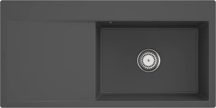 Villeroy & Boch Subway Style 60 flat flächenbündig Becken rechts graphite