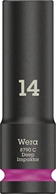 Wera 8790 C Impaktor Deep Außensechskant Steckschlüssel 1/2", 14x83mm