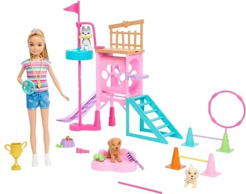 Mattel Barbie - Family & Friends Stacie's Puppy Playground