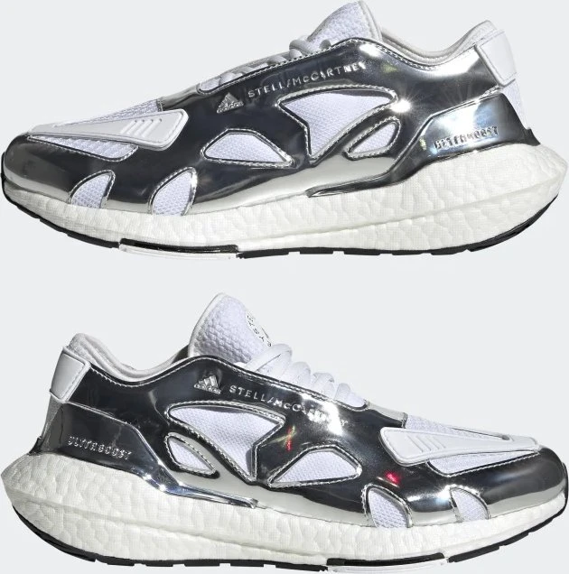 adidas Ultraboost 22 silver metallic/cloud white/core black (Damen)