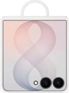Samsung Silicone Ring Magnet Case für Galaxy Z Flip8 cream