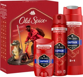 Old Spice Captain Urban Traveller Deodorant Spray 150ml + Deodorant Stick 50ml + Duschgel 250ml Duftset