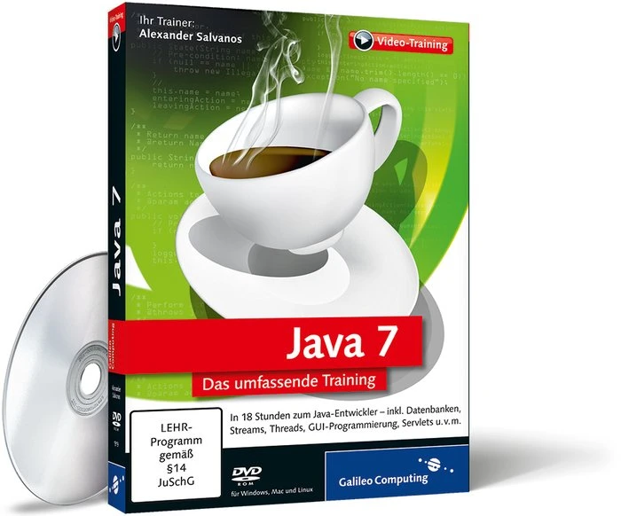 Galileo Design Java 7 - Das Video-Training (deutsch) (PC/MAC/Linux)