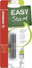 STABILO EASYergo 3.15 Bleistiftmine HB 3.15mm graphit, 6er-Pack
