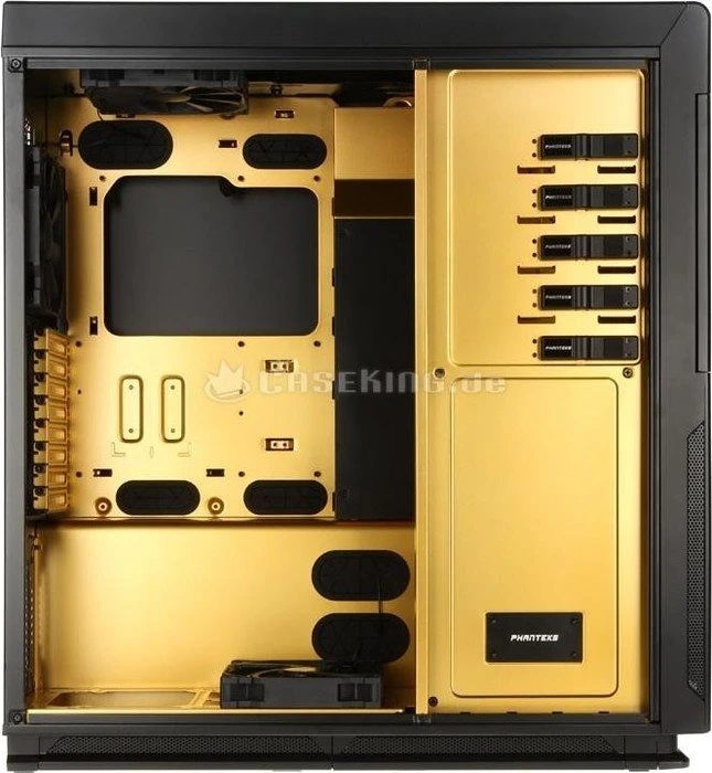 Phanteks Enthoo Primo schwarz/gold, Acrylfenster