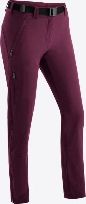 Maier Sports Lana Slim Hose lang cherry wine (Damen)