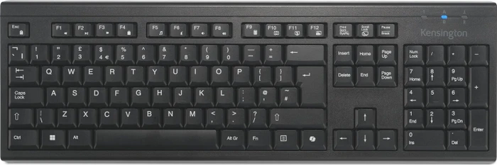 Kensington KM270 EQ Rechargeable Desktop Set, Wireless Tastatur und Maus, USB, UK