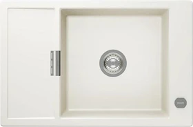 Schock Mono D-100XS Unterbau Becken reversibel magnolia inkl. Schneidebrett