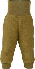 Engel Fleece Hose lang safran melange (Junior)