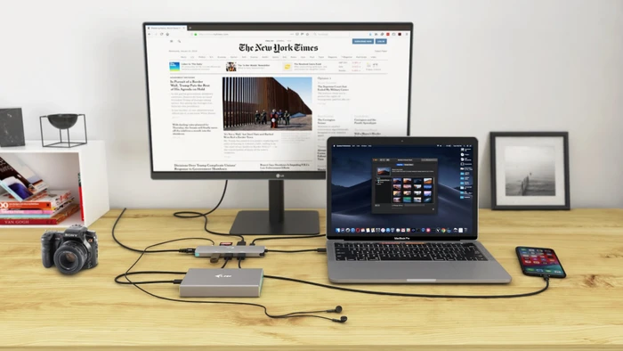 i-tec Metal Nano Dock, inkl. Netzteil, USB PD 100W, USB-C 3.0 [Stecker]