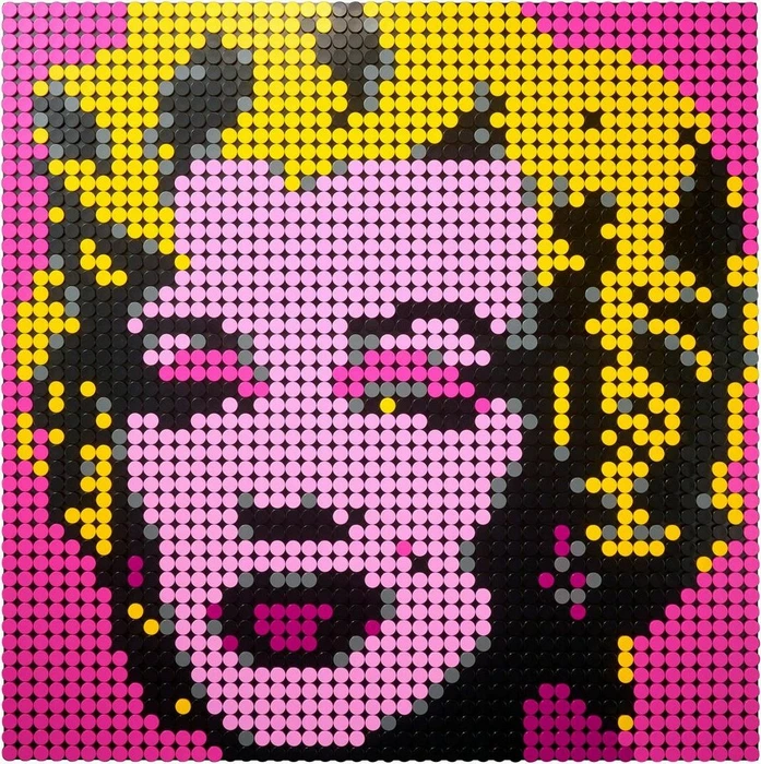 LEGO Art - Andy Warhol's Marilyn Monroe