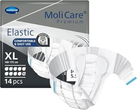 Hartmann MoliCare Premium Elastic 8 Tropfen Schutzhose Größe XL, 56 Stück (4x 14 Stück)