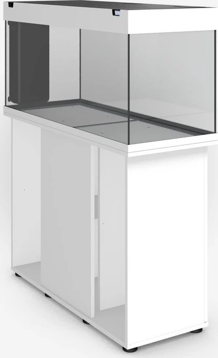 Juwel Rio 180 LED Aquarium-Set mit Unterschrank, weiß/weiß, 180l