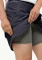 Jack Wolfskin Hilltop Trail Skort kurz graphite (Damen) Vorschaubild