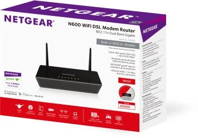 Netgear N600 WIFI DSL Modem Router