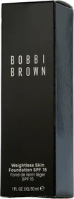 Bobbi Brown Weightless Skin Foundation N-034 neutral golden LSF15, 30ml