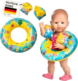 Heless Schwimmring mit Schwimmflügeln