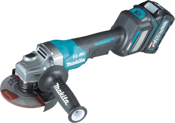 Makita GA029GM201 XGT Akku-Winkelschleifer inkl. MAKPAC + 2 Akkus 4.0Ah