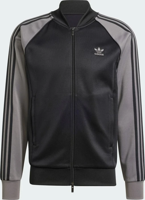 adidas Adicolor Classics SST Originals Trainingsjacke black/grey four (Herren)