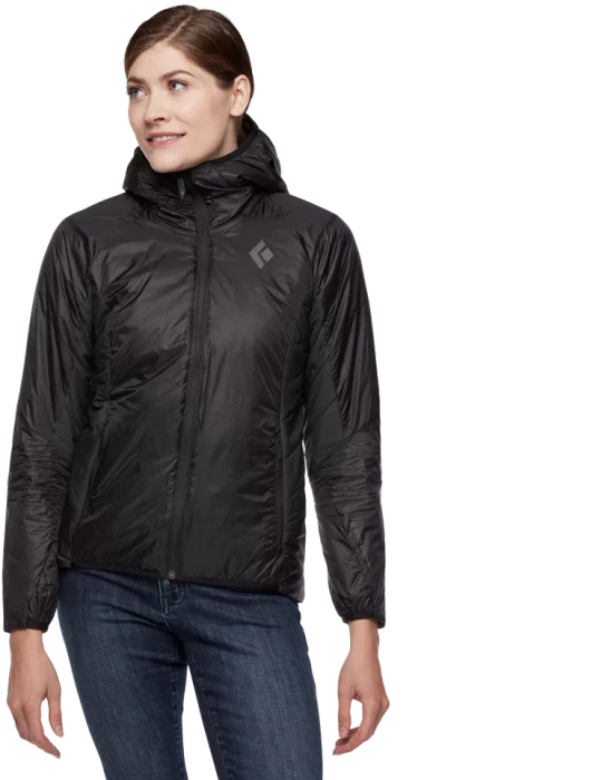 Black Diamond Vision Hybrid Hoody Funktionsjacke schwarz (Damen)