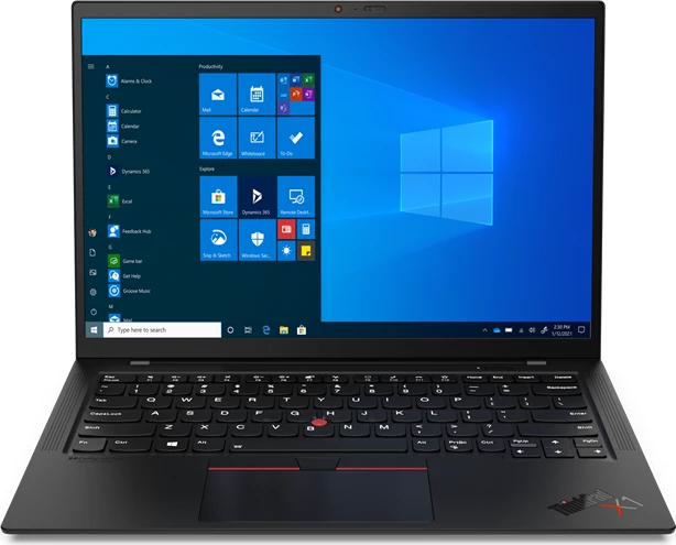 Lenovo ThinkPad X1 Carbon G9, Black Paint, Core i5-1135G7, 8GB RAM, 256GB SSD, LTE, DE