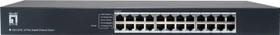 LevelOne GEU Rackmount Gigabit Switch, 24x RJ-45 (GEU-2432)