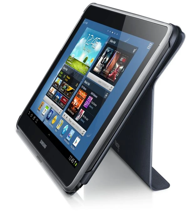 Samsung Schutzhülle für Galaxy Note 10.1 Flip-Style grau