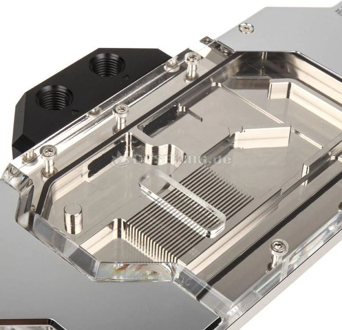 Phanteks Glacier GTX 1080/1070 Gigabyte G1 GPU Block, chrome
