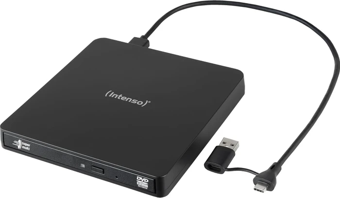 Intenso EOD 400D Slim, SlimLine schwarz, USB-C 3.0